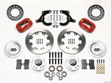 Picture of Wilwood Forged Dynalite Front Kit 11-75in Red 59-64 Chevy Impala - 63-64 Corvette