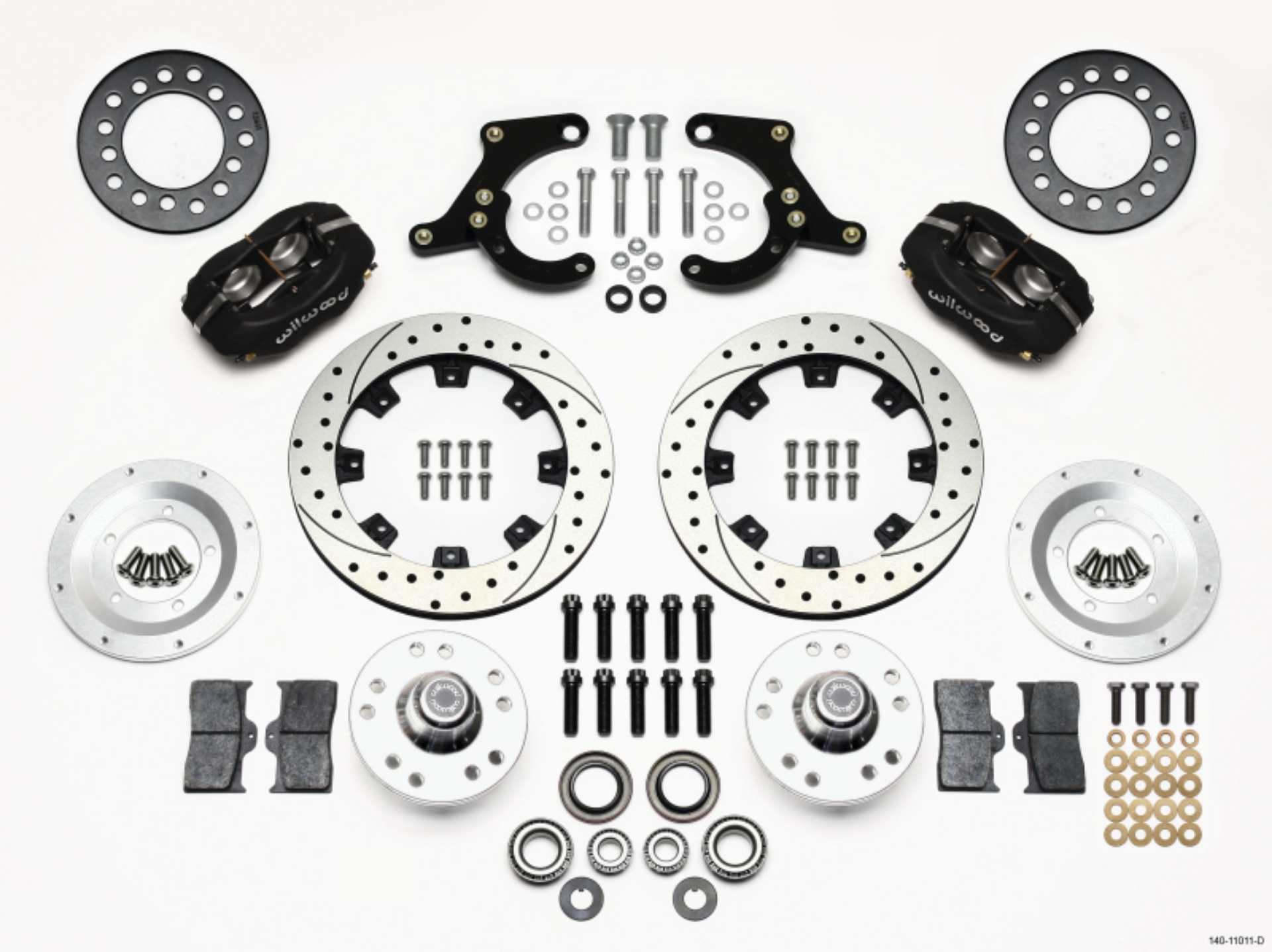 Picture of Wilwood Forged Dynalite Front Kit 11-75in Drilled 59-64 Chevy Impala - 63-64 Corvette