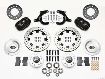 Picture of Wilwood Forged Dynalite Front Kit 11-75in Drilled 55-57 Chevy