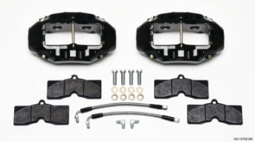 Picture of Wilwood D8-4 Rear Caliper Kit Black Corvette C2 - C3 65-82