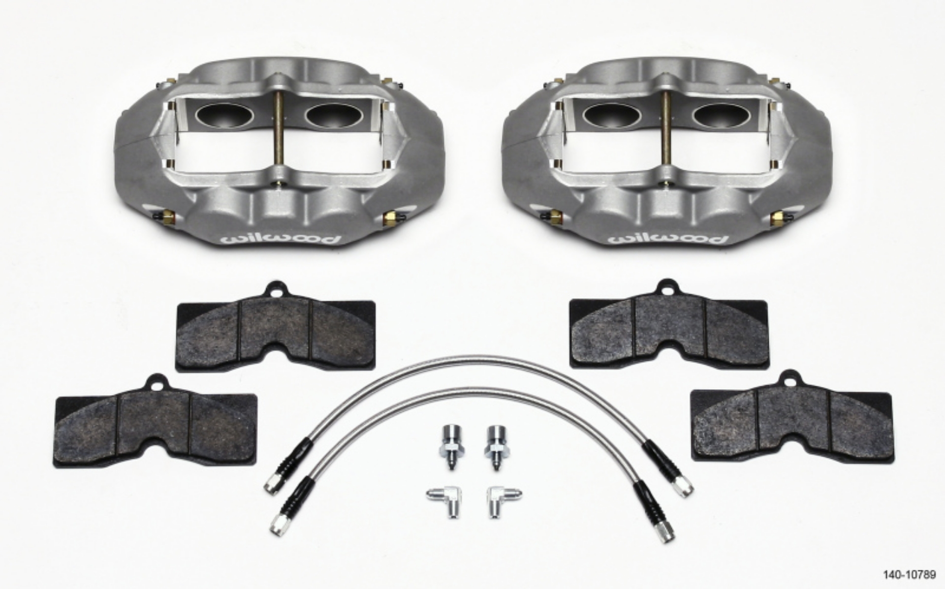 Picture of Wilwood D8-4 Front Caliper Kit Clear Corvette C2 - C3 65-82