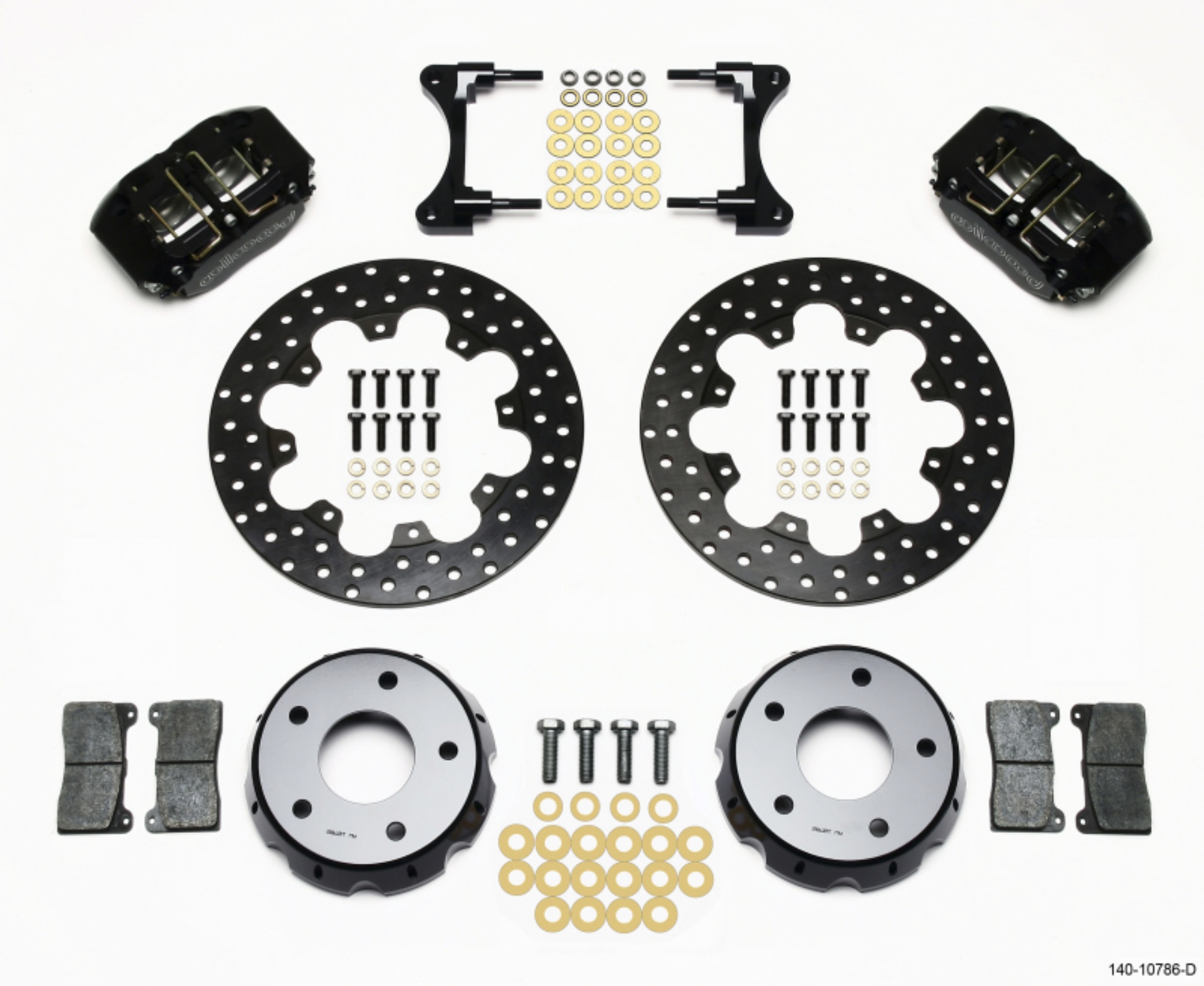 Picture of Wilwood Dynapro Radial Front Drag Kit 11-75in Drilled 98-02 Camaro-Firebird