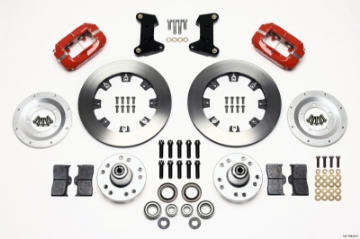 Picture of Wilwood Forged Dynalite Front Kit 12-19in Red 74-80 Pinto-Mustang II Disc Spindle only
