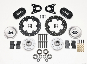 Picture of Wilwood Forged Dynalite Front Drag Kit Drilled Rotor Art Morrison Strut