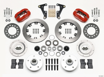 Picture of Wilwood Forged Dynalite Front Kit 11-75in Red 41-55 Cadillac