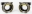 Picture of Wilwood Brackets 2 - Disc-Drum 12 Bolt Chevy 2-81in Offset 1pc vented
