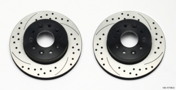 Picture of Wilwood Rotor Kit Front-Drilled 65-82 Corvette C2-C3 1Pc Rotors