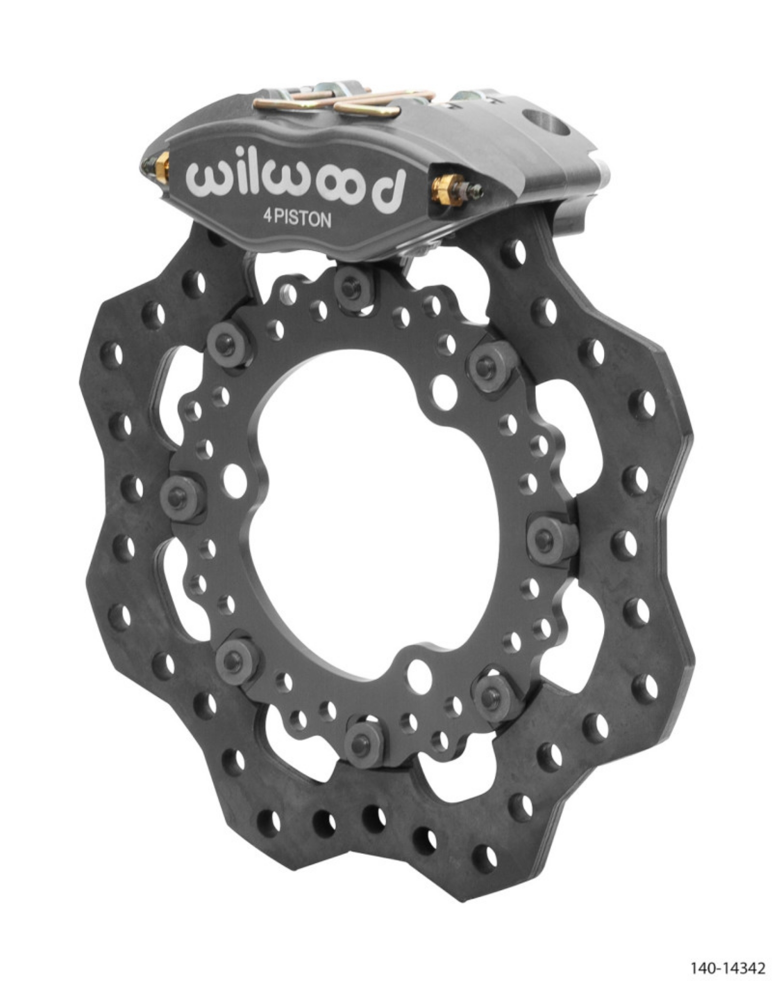 Picture of Wilwood Powerlite- Front Kit 11-75in Dirt Modified 11-75in Scalloped Steel Rotor