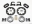 Picture of Wilwood Forged Dynalite Rear Drag Kit Drilled Rotor Big Ford 2-50in Offset
