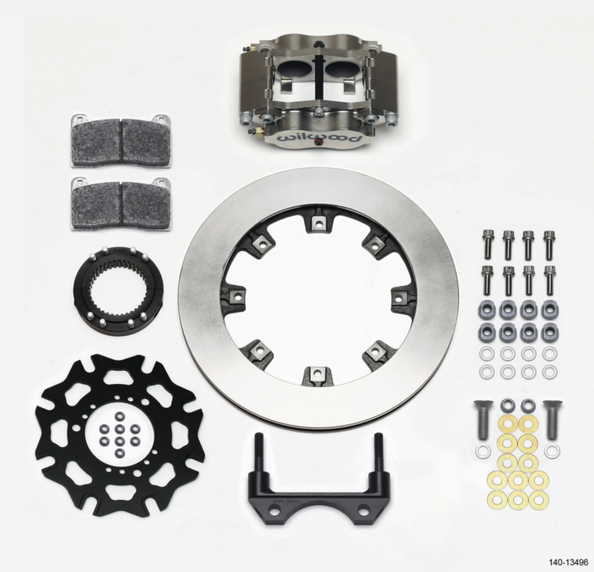 Picture of Wilwood Billet Narrow Dynalite Radial Mount Rear Inboard Sprint Kit 11-75in Vented Rotor