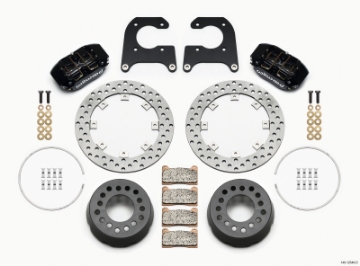 Picture of Wilwood Dynapro Lug Mount Single Rear Dynamic Kit SA Drilled M-W-Lamb Ends 1-2in Studs