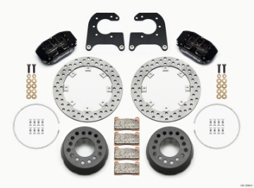 Picture of Wilwood Dynapro Lug Mount Single Rear Dynamic Kit SA Drilled 58-64 Olds-Pont 1-2in Studs
