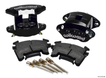 Picture of Wilwood D154 Rear Caliper Kit - Black 1-12 - 1-12in Piston 0-81in Rotor