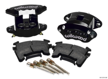 Picture of Wilwood D154 Rear Caliper Kit - Black 1-12 - 1-12in Piston 1-04in Rotor