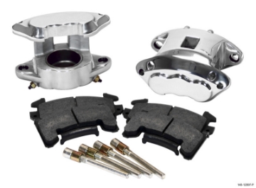 Picture of Wilwood D154 Front Caliper Kit -Polished 2-50in Piston 1-04in Rotor