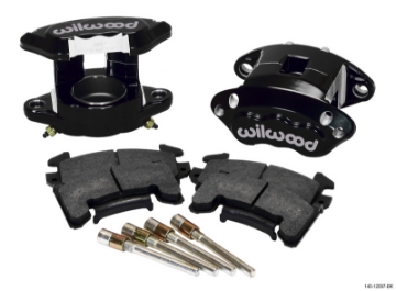 Picture of Wilwood D154 Front Caliper Kit - Black 2-50in Piston 1-04in Rotor