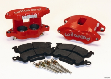 Picture of Wilwood D52 Front Caliper Kit - Red 2-00 - 2-00in Piston 1-28in Rotor