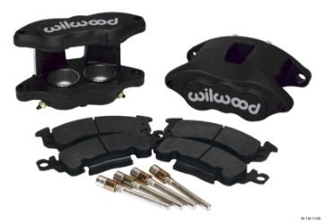 Picture of Wilwood D52 Front Caliper Kit - Black Ano 2-00 - 2-00in Piston 1-28in Rotor