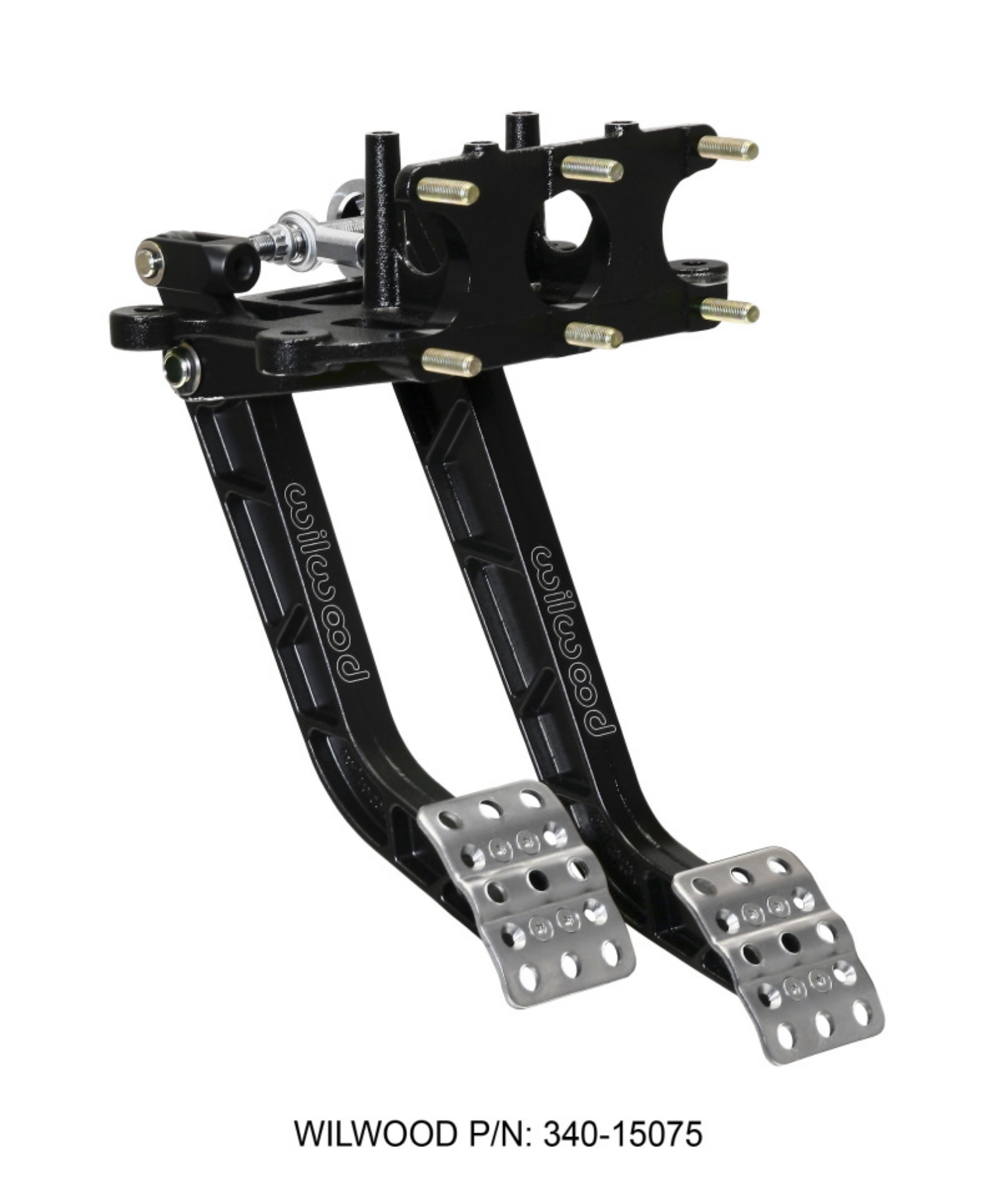 Picture of Wilwood Adjustable-Trubar Dual Pedal - Brake - Clutch - Rev- Swing Mount -6-25:1 Brake 5-1:1 Clutch