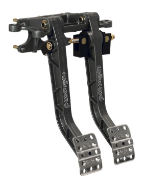Picture of Wilwood Adjustable Dual Pedal - Brake - Clutch - Fwd- Swing Mount - 6-25:1