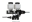 Picture of Wilwood Tandem Remote M-C Kit w L-H Bracket & Prop Valve - 7-8in Bore Black-W-Pushrod