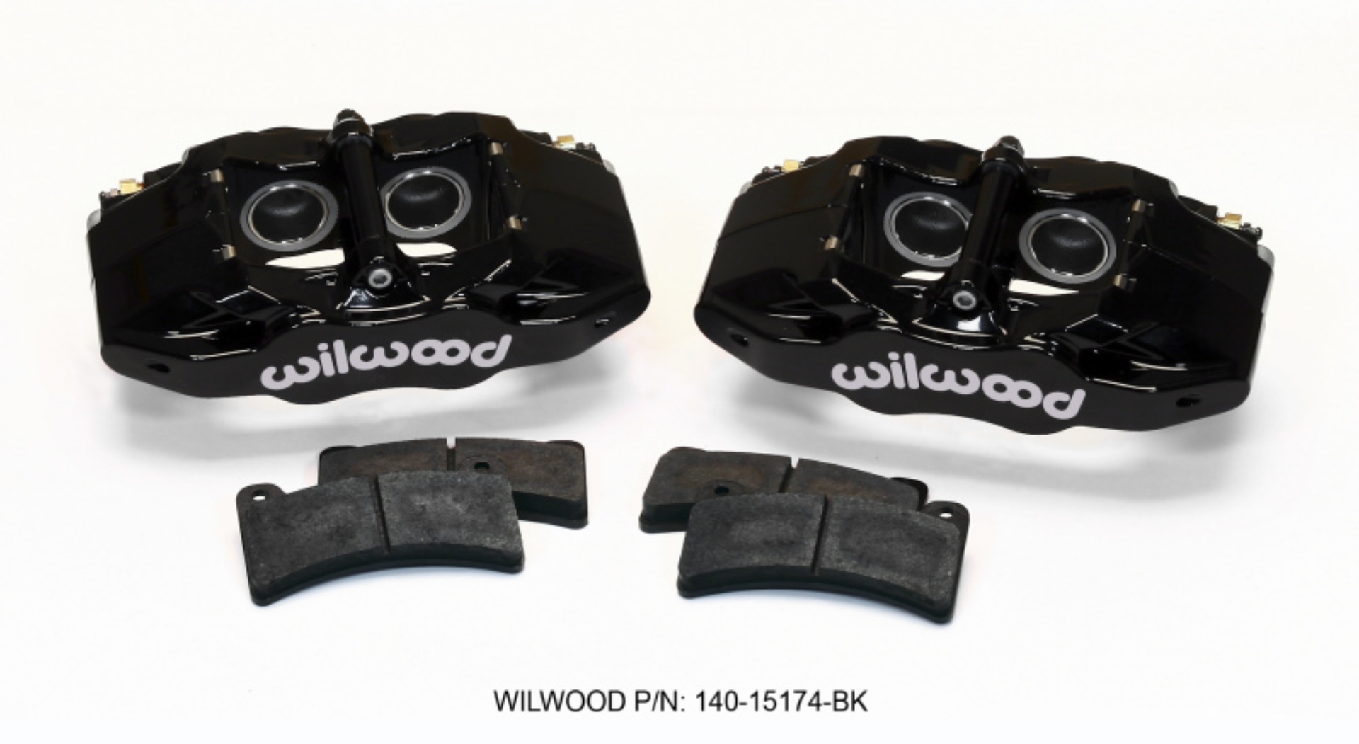 Picture of Wilwood DPC56 Rear Caliper Kit Black Corvette All C5 - Base C6 1997-2013