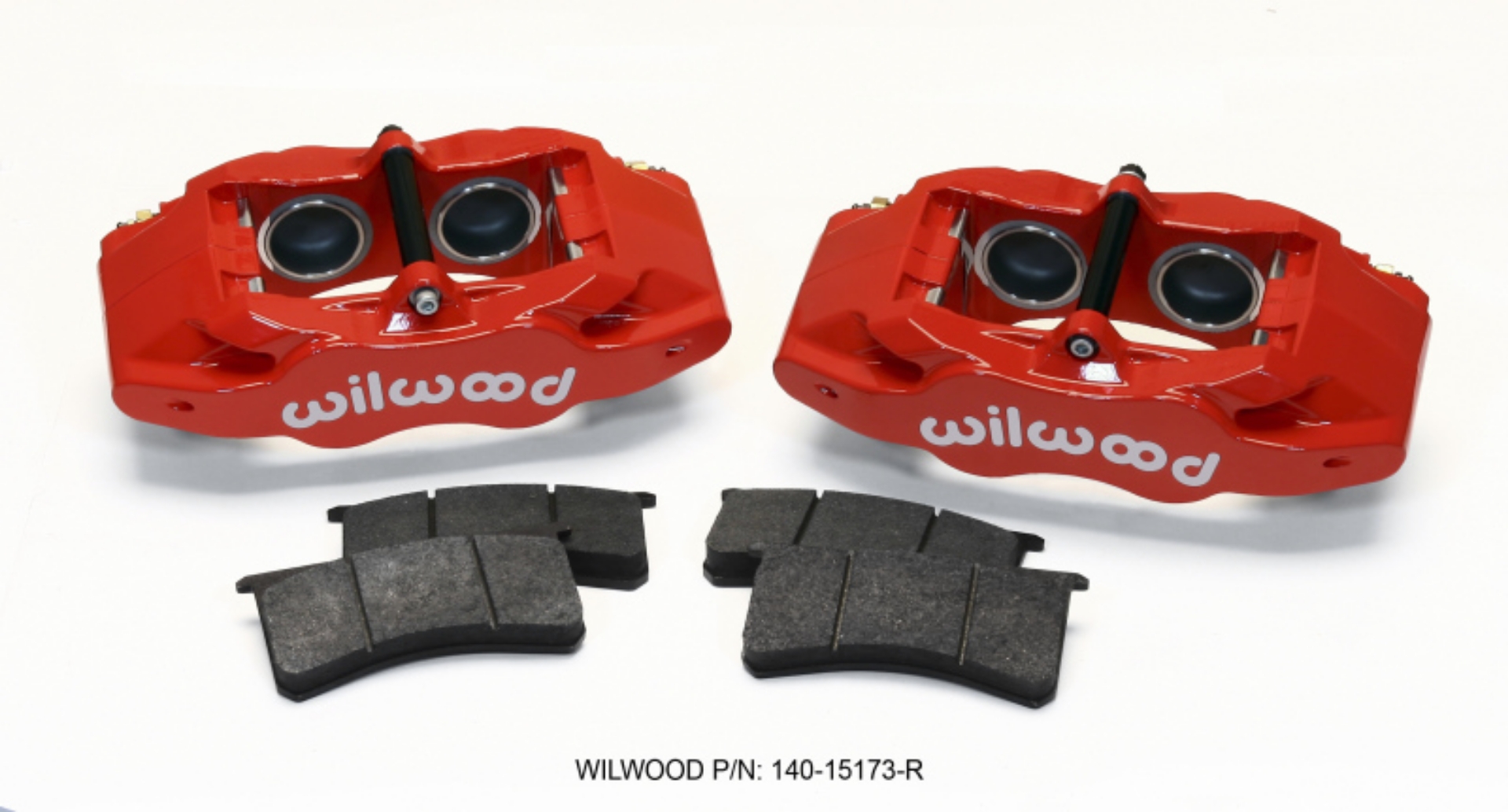 Picture of Wilwood SLC56 Front Caliper Kit Red Corvette All C5 - Base C6 1997-2013