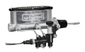 Picture of Wilwood HV Tandem M-C Kit w L-H Bracket & Prop Valve - 15-16in Bore Ball Burnished-W-Pushrod