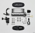 Picture of Wilwood HV Tandem M-C Kit w L-H Bracket & Prop Valve - 7-8in Bore-W-Pushrod - Early Mustang