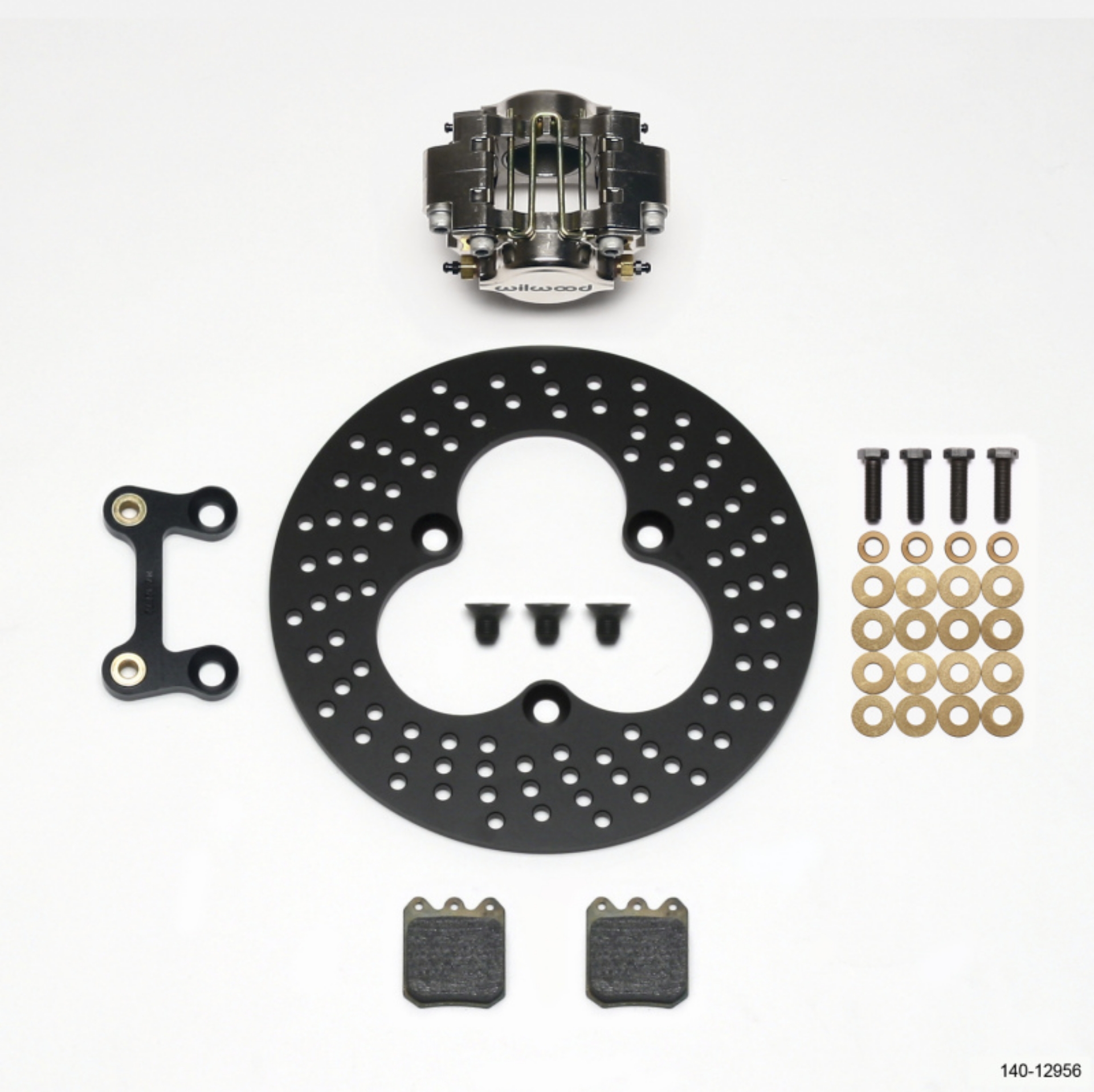 Picture of Wilwood Dynapro Single LW Left Front Kit - Sprint 10-95in Aluminum Drilled Rotor