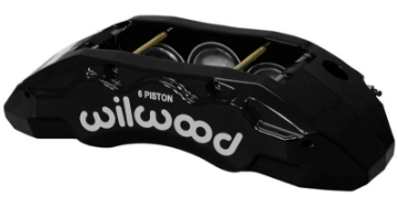 Picture of Wilwood Caliper-TX6R- R-H - Black 1-75-1-62-1-62in Pistons 1-38in Disc