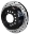 Picture of Wilwood Rotor-1-91in Offset-SRP-BLK-Drill-LH 12-19 x -810 - 5 Lug