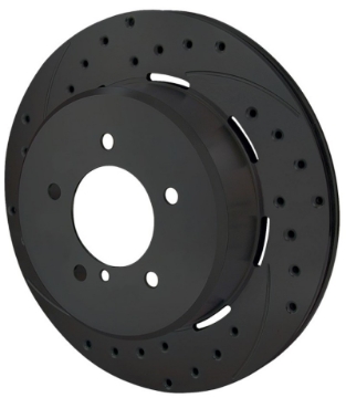 Picture of Wilwood Rotor-2-31in Offset-SRP-BLK-Drill-LH 12-19 x -810 - 5x4-75in BC