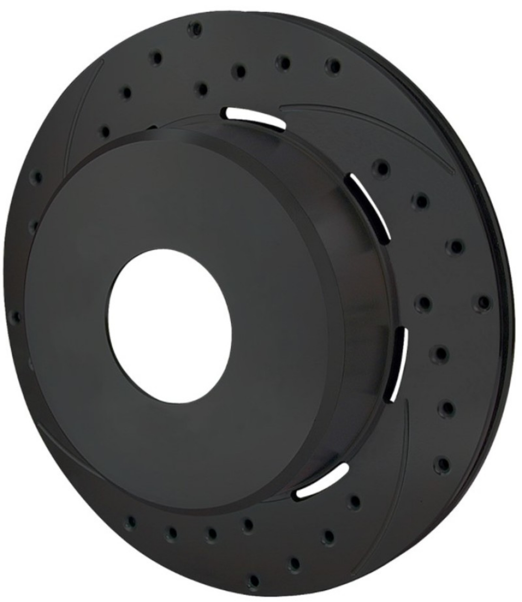 Picture of Wilwood Rotor-1-91in Offset-SRP-BLK-Drill-RH 11-00 x -810 -Blank