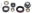 Picture of Wilwood Bearing Seal Locknut & Cap Kit - Metric Modified Rotor