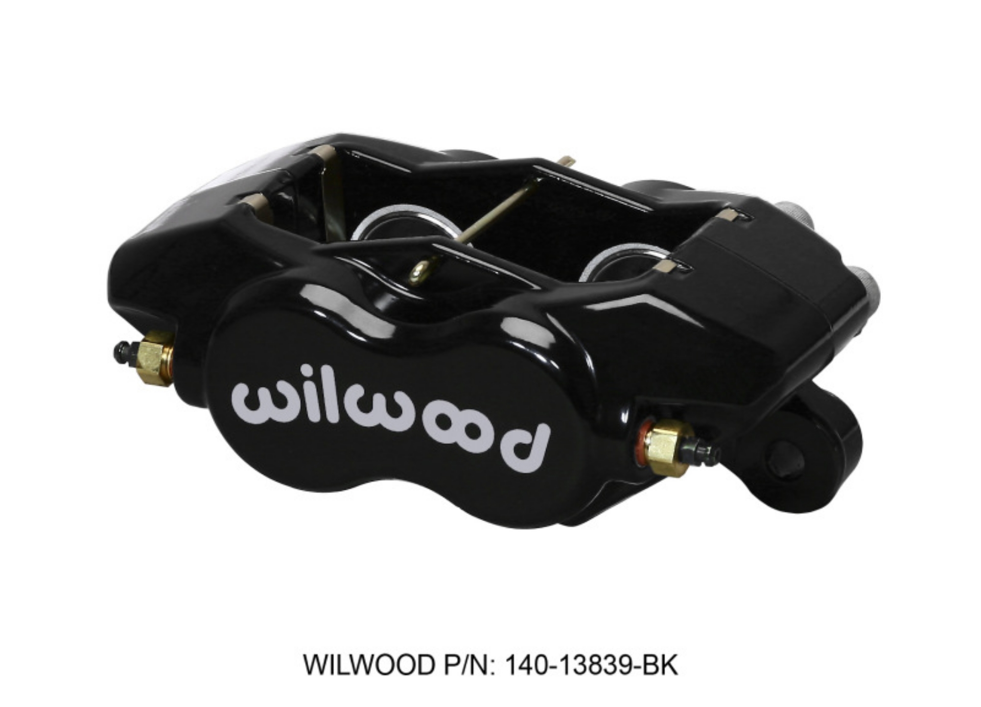 Picture of Wilwood Caliper-Forged Dynalite-Black 1-38in Pistons -81in Disc
