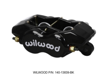 Picture of Wilwood Caliper-Forged Dynalite-Black 1-38in Pistons -81in Disc