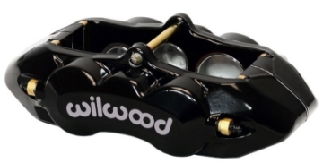 Picture of Wilwood Caliper-D8-6 L-H Front Black 1-88-1-38-1-25in Pistons 1-25in Disc