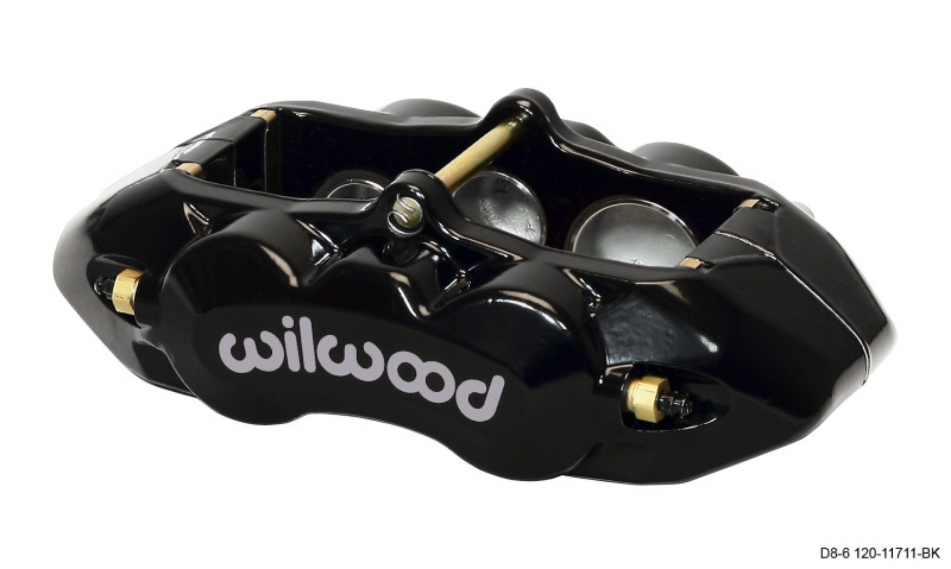 Picture of Wilwood Caliper-D8-6 R-H Front Black 1-88-1-38-1-25in Pistons 1-25in Disc