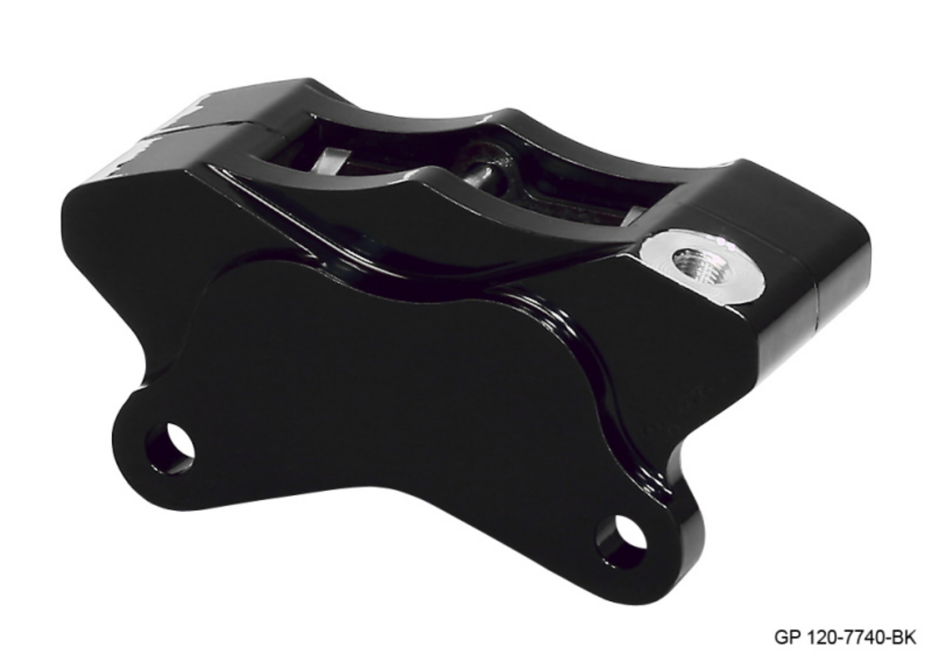 Picture of Wilwood Caliper-GP310 Black Rear 1-25in Pistons -25in Disc