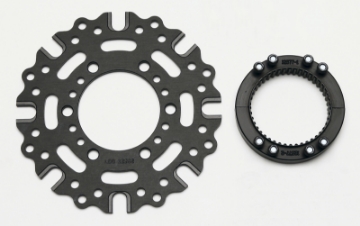 Picture of Wilwood Hub Kit-Splined Sprint Axle Clamp-Dynamic 8 x 7-00 BC w- T-Nuts GEN II