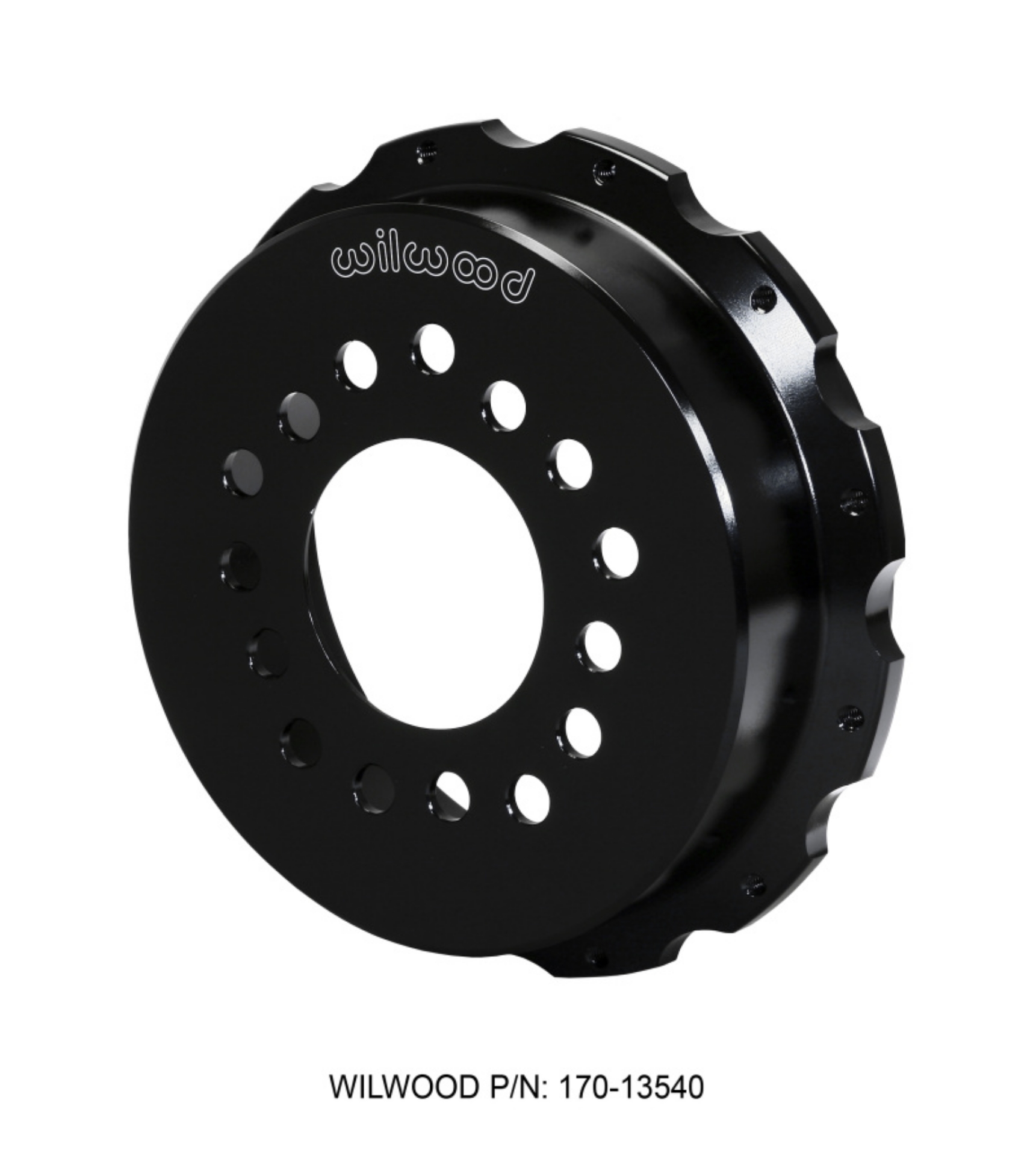 Picture of Wilwood Hat-Park Brake 1-95in Offset - Aluminum Multi-5 Lug - 12 on 8-75in