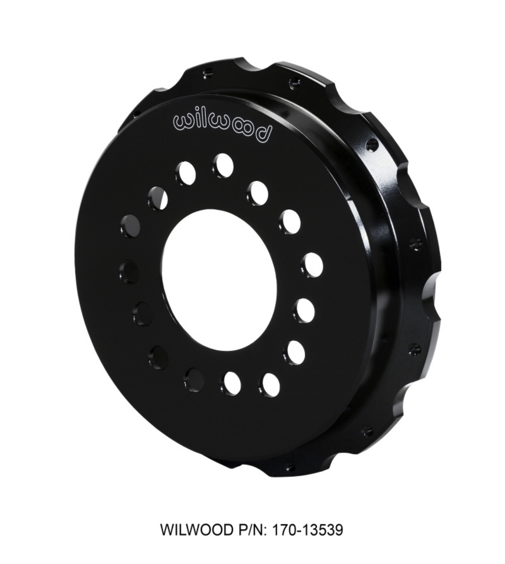 Picture of Wilwood Hat-Park Brake 1-54in Offset - Aluminum Multi-5 Lug - 12 on 8-75in