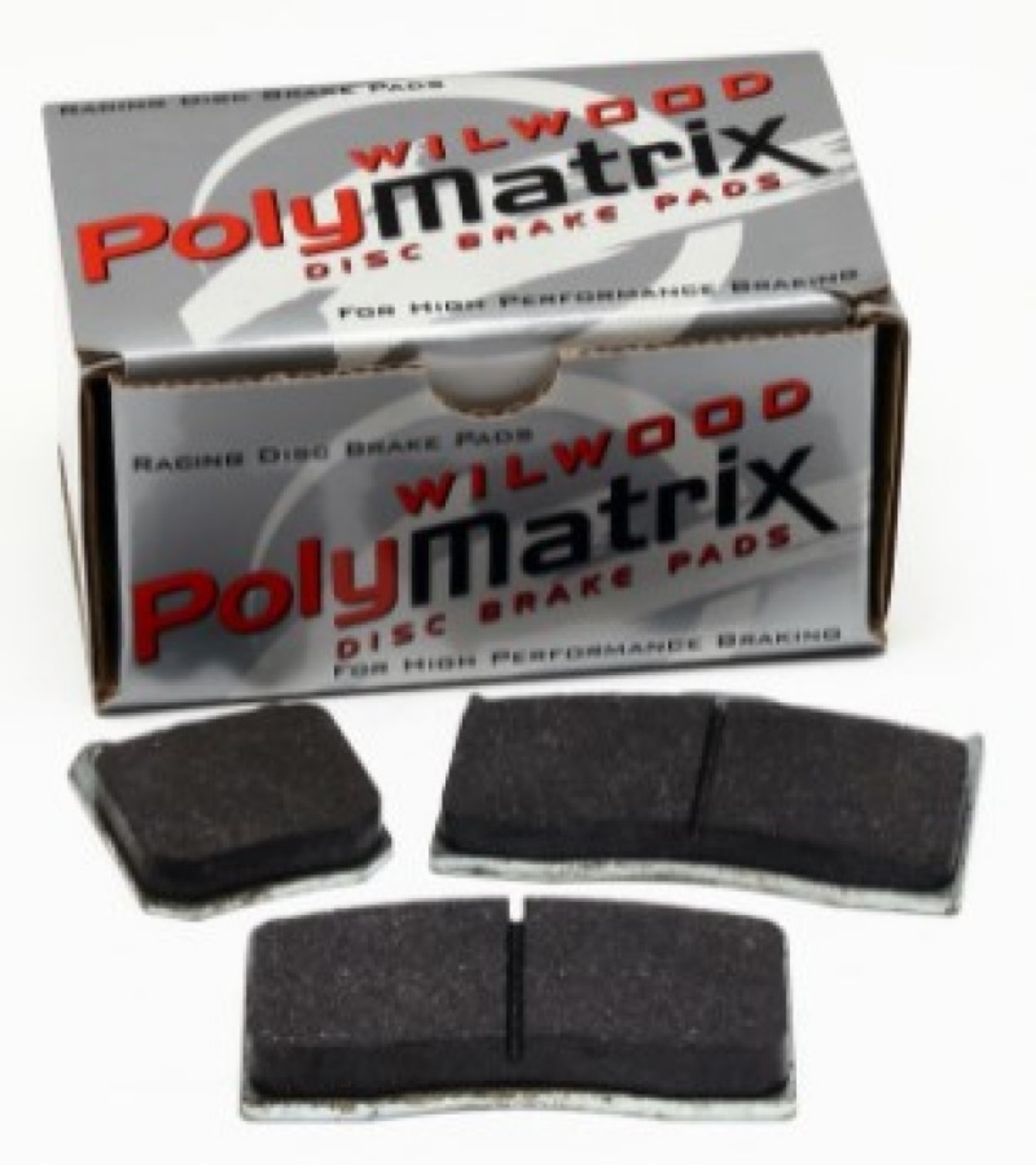 Picture of Wilwood PolyMatrix Pad Set - 7812 Q Dynapro Dynalite-w-Bridge Bolt