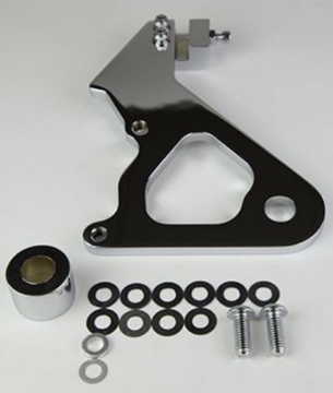 Picture of Wilwood Caliper Mounting Kit Chrome w-Bracket GP310 2000-Present Dyna