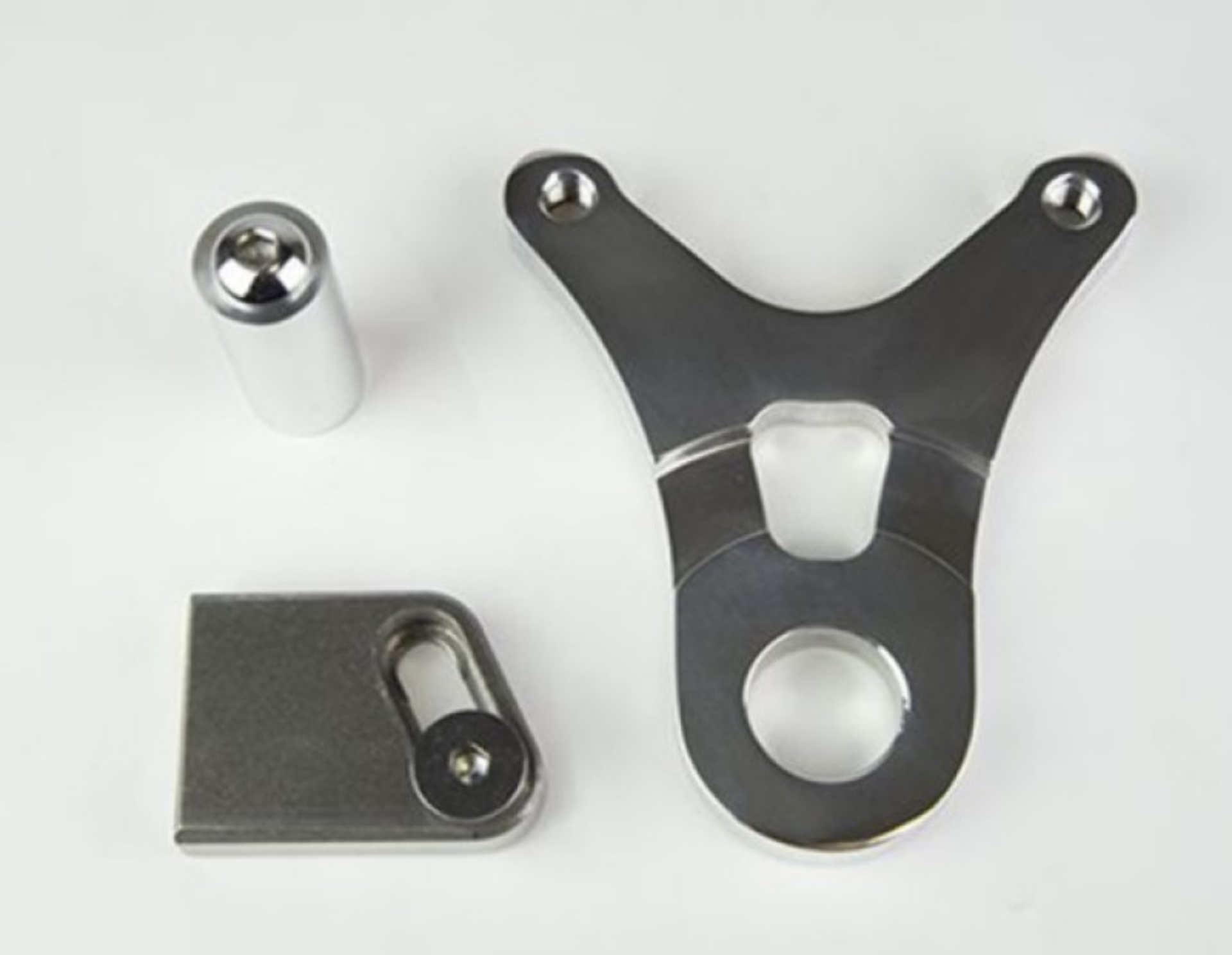 Picture of Wilwood Caliper Mounting Kit Chrome w-Bracket GP310 Sprocket Brake 51 Tooth