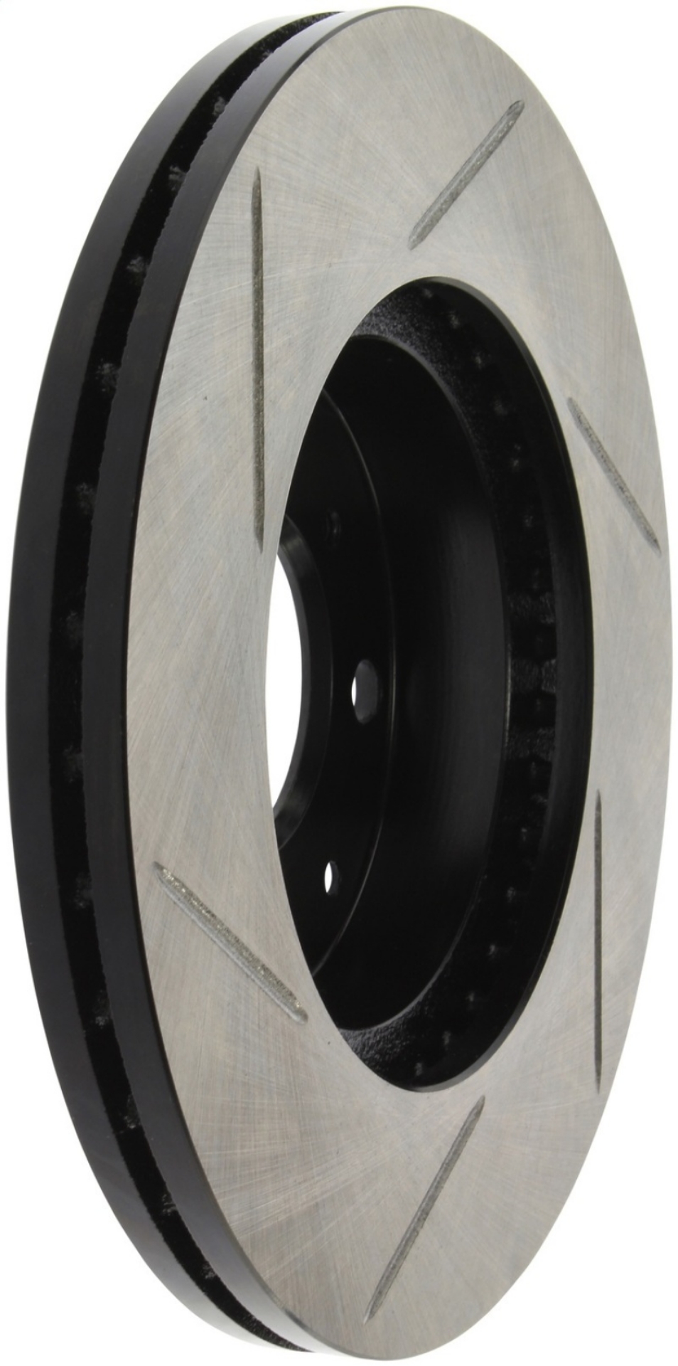 Picture of StopTech Power Slot 93-00 Honda Civic DX w- Rr Drum Brakes Front Left Rotor