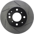 Picture of StopTech Power Slot 93-00 Honda Civic DX w- Rr Drum Brakes Front Left Rotor