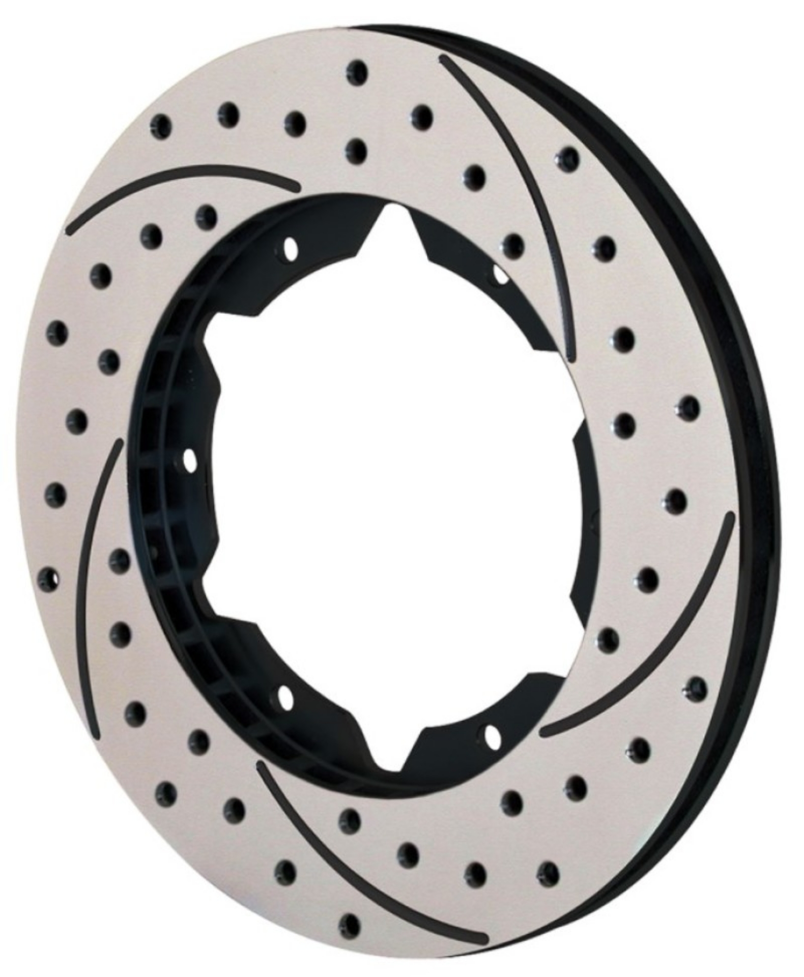 Picture of Wilwood Rotor-UL30 Iron RH-SRP Drill-BLK 10-50 x -810 - 6 on 5-50in