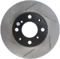 Picture of StopTech Power Slot 93-00 Honda Civic DX w- Rr Drum Brakes Front Right Rotor